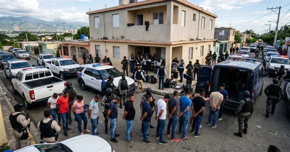 Operation XL526: 20 arrested for extorting residents in US from Santiago