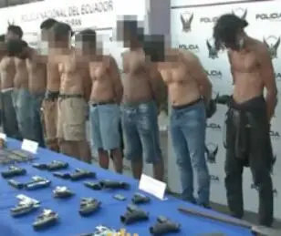 Operativo Apolo en Guayaquil y Durán: 11 detenidos, 15 armas y 20 motos retenidas