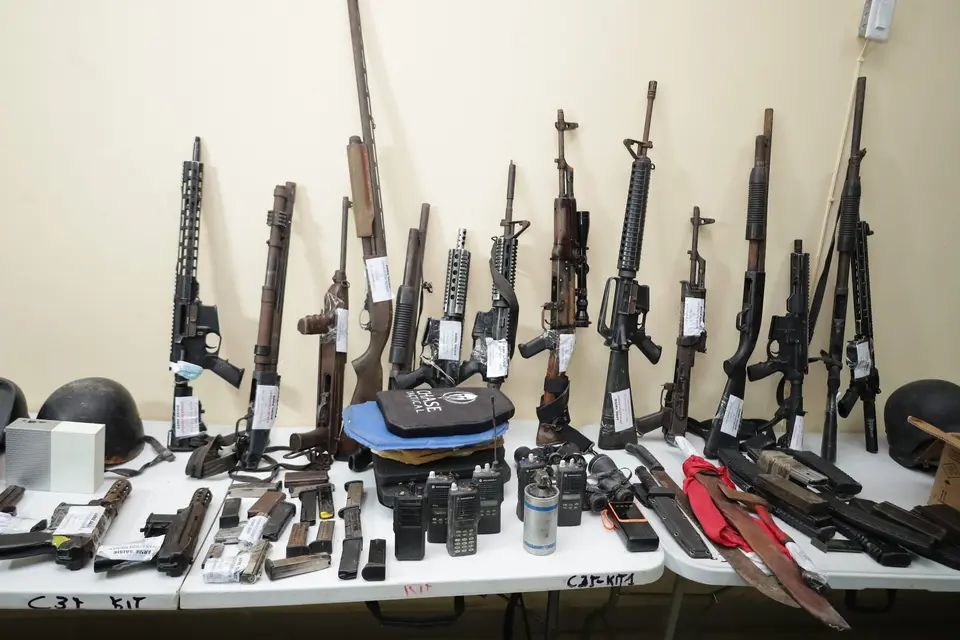 Haiti: PNH seizes 33 firearms and 12,000 rounds of ammunition in anti-gang operations