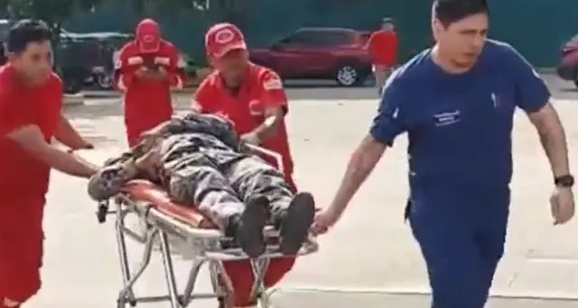Policía baleado en la cabeza durante desbloqueo de ruta en San Julián, Santa Cruz