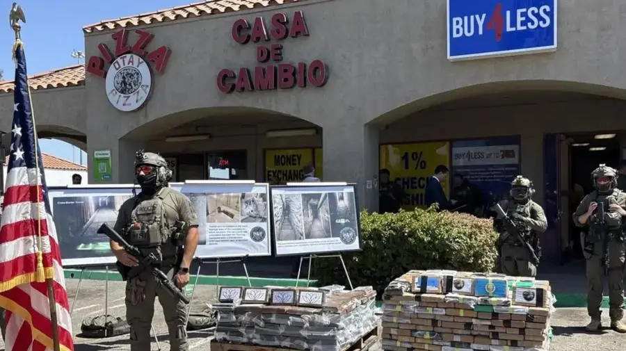 Underground Drug Tunnel from Mexico Discovered Inside California Store