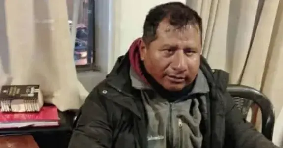 Dirigente de los Ponchos Rojos aprehendido en El Alto por incitar al uso de armas