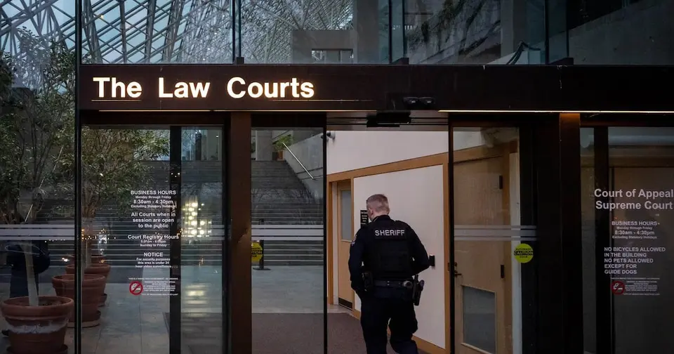 B.C. Supreme Court rejects 'sovereign citizen' appeal over paper licence plate stop
