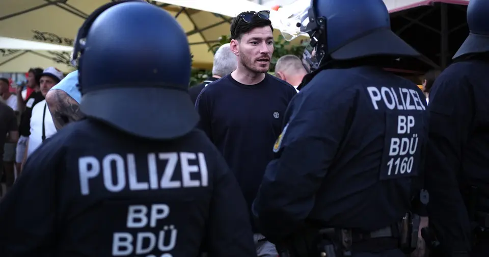 Football fans clash in Leipzig ahead of Conference League final – two arrests