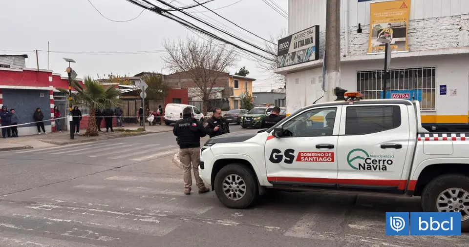 Hombre muerto a balazos en Cerro Navia: salió con dos conocidos y fue asesinado