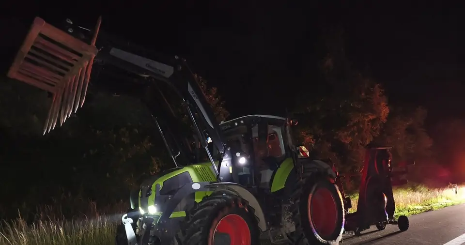 Polnischer Traktorfahrer liefert sich nächtliche Verfolgungsjagd auf der A19