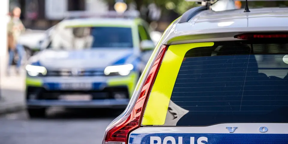 Man arrested for assault on police in central Skellefteå