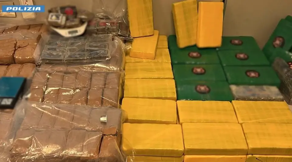 Milan, 100 kg of drugs found in van and freezer: 42-year-old with no criminal record arrested in Senago