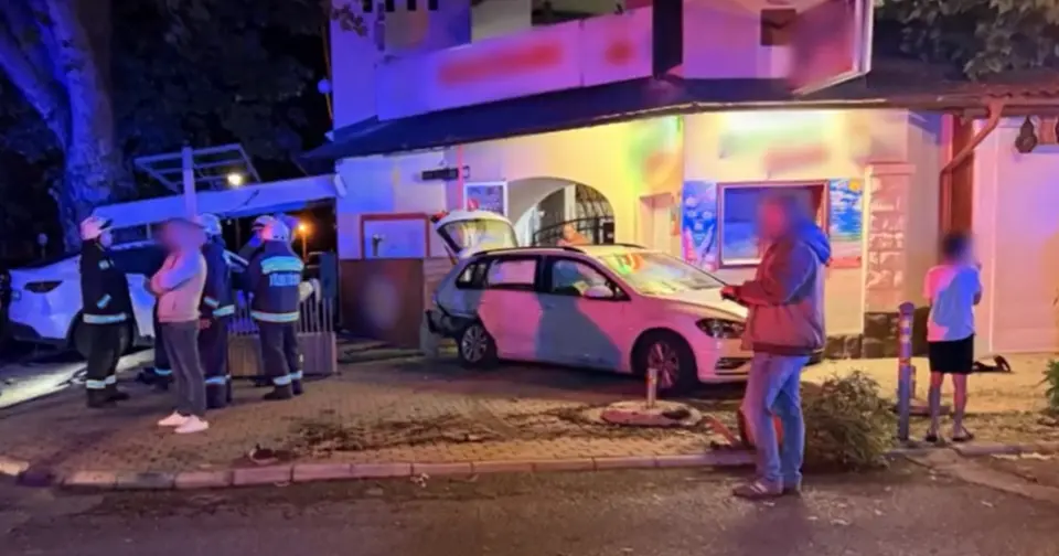 Ittas nő tarolt le egy fagyizót Siófokon, hárman megsérültek