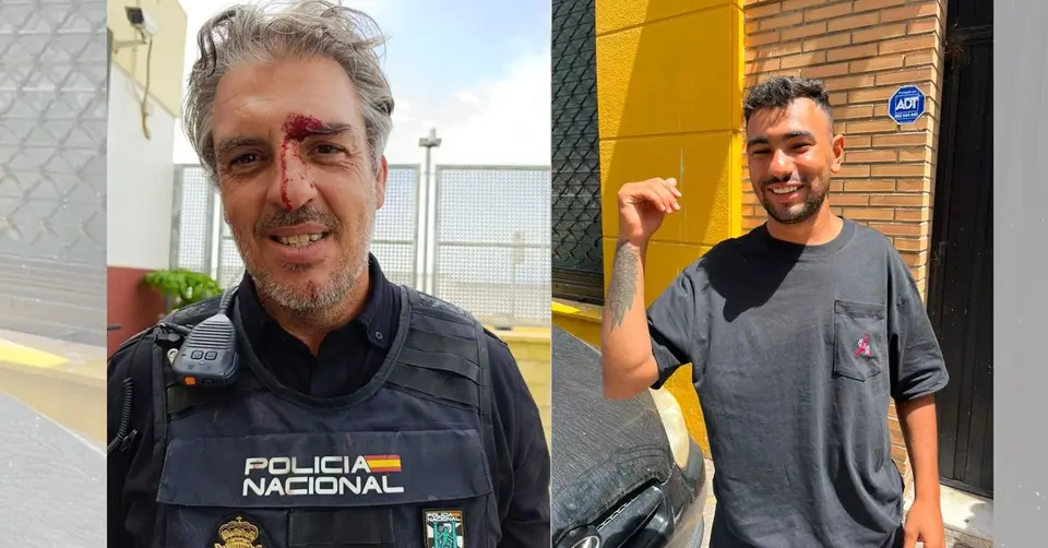 National Police officer wounded by Moroccan fugitive in Ceuta following violent arrest