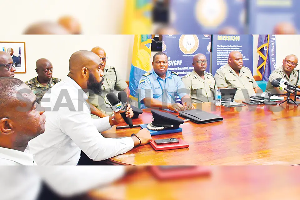 Deputy Commissioner Brenton Smith takes command of gun violence fight in SVG
