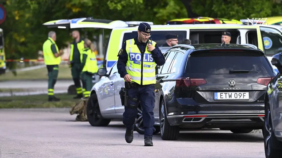 Schwertangriff an Schule in Fagersta: ein Todesopfer, drei Verletzte