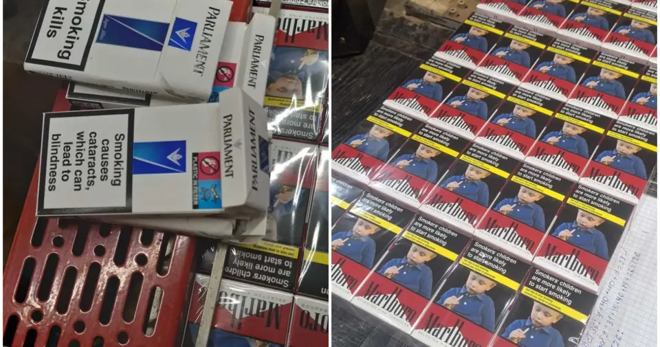 Rīgā likvidēta pilna cikla nelegāla cigarešu ražotne — 18 aizturēti