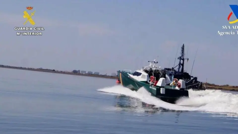 Ten drug traffickers arrested after firing at Civil Guard patrol boat in Huelva