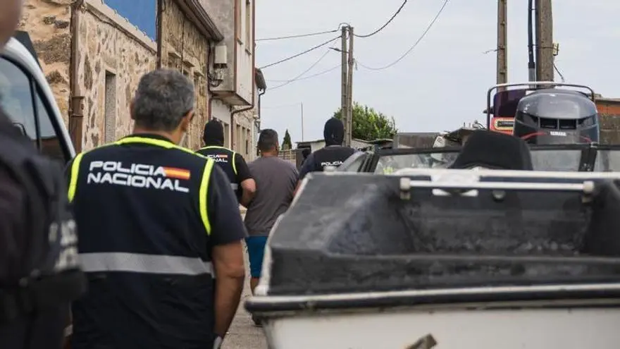 Blow against Os Fanchos clan in A Pobra: 1,500 kilos of cocaine and four arrested