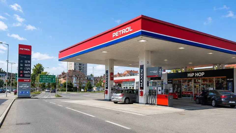 Altercation at petrol station in Novo Mesto: three neighbours, a stick and an injured employee