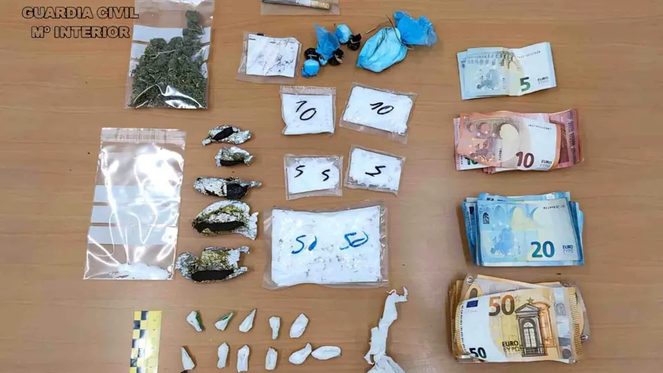 Detenido en Sangüesa con speed, cocaína, hachís y marihuana listos para vender