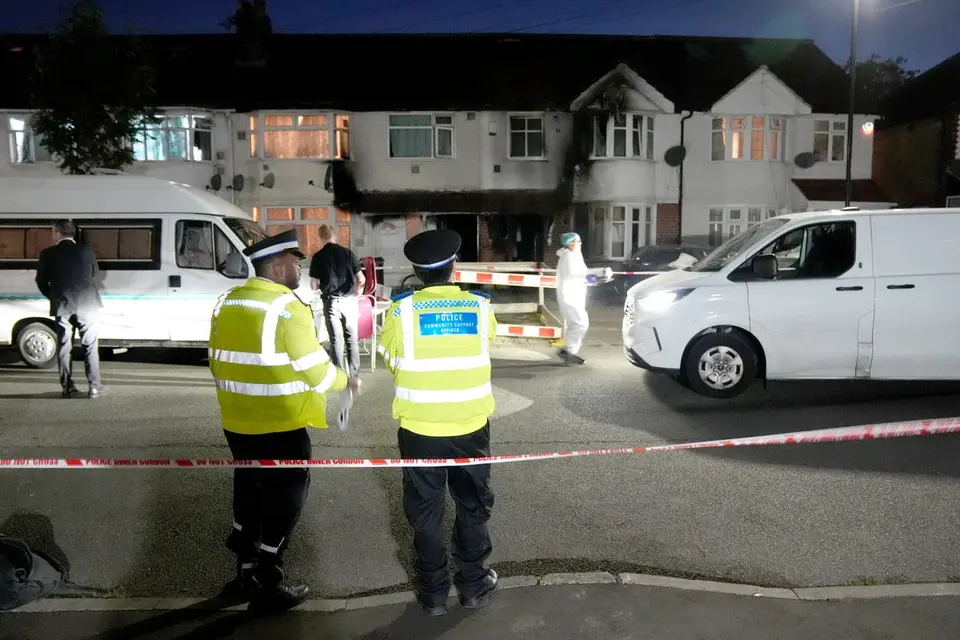 Hounslow house fire: man charged with murder and eight attempted murders