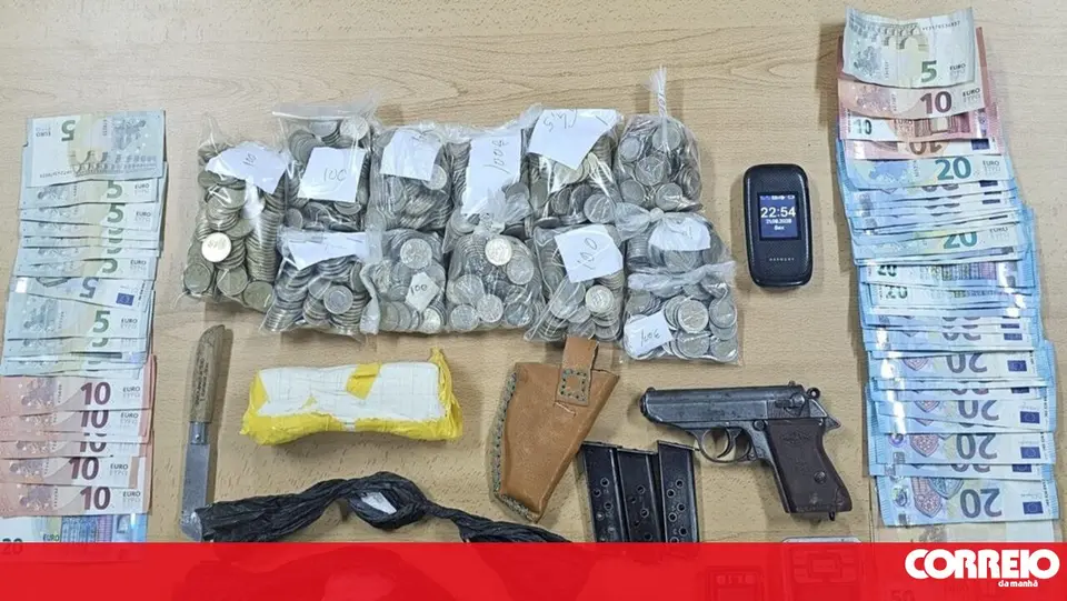 Homem de 61 anos em prisão preventiva por tráfico de cocaína em Sines
