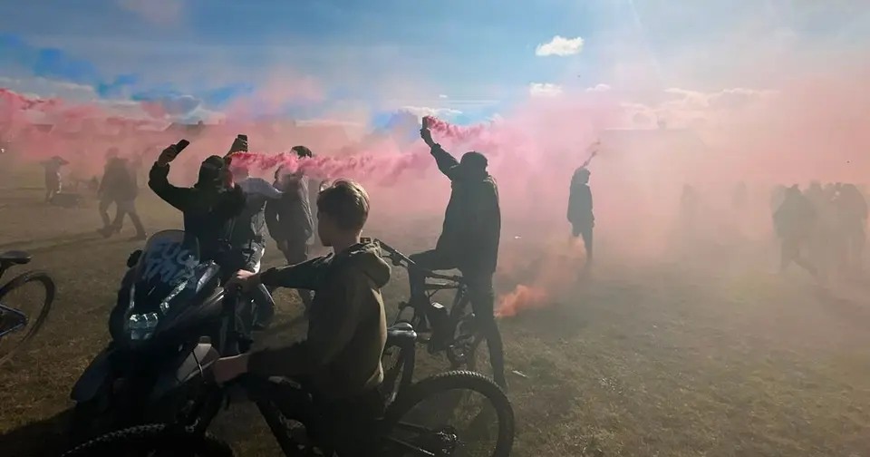 A66 crash: balloon release for Matusiak draws 200 as two officers mourned