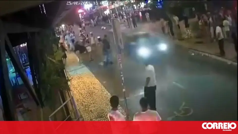 Hit-and-run in Albufeira: 16 injured, driver detained with 1.29 g/l alcohol