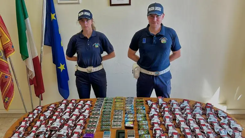 Drug bazaar dismantled in Montecchio Precalcino: 22-year-old arrested, 7 kg of drugs seized