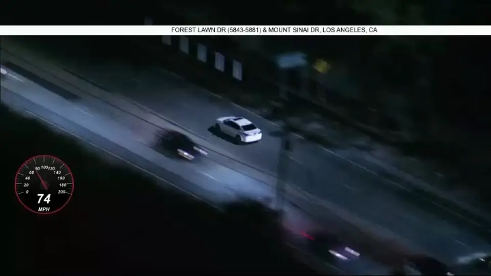 LAPD arrest suspect after two-hour car chase across Los Angeles County