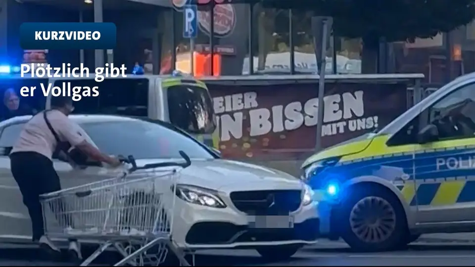 High-speed pursuit in Dortmund: unlicenced driver injures police officer