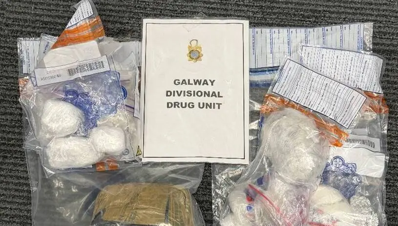 Galway drugs bust: €20k in narcotics and €9,300 cash seized, man in 40s charged