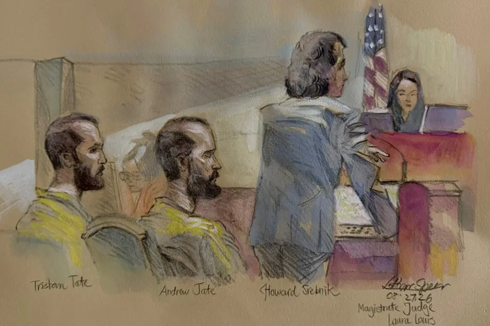 Tate brothers seek bail in Miami during UK extradition fight over rape charges