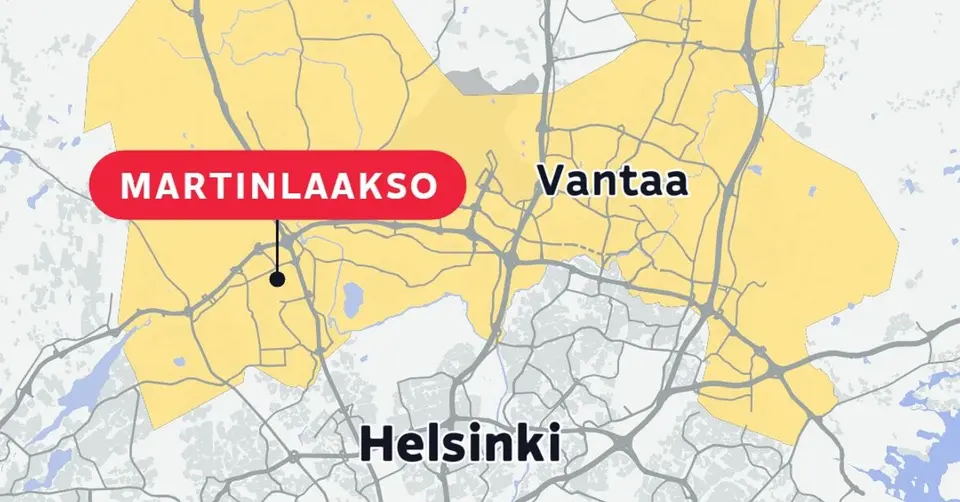 Murhatutkinta Vantaan Martinlaaksossa – uhri yli 20-vuotias mies