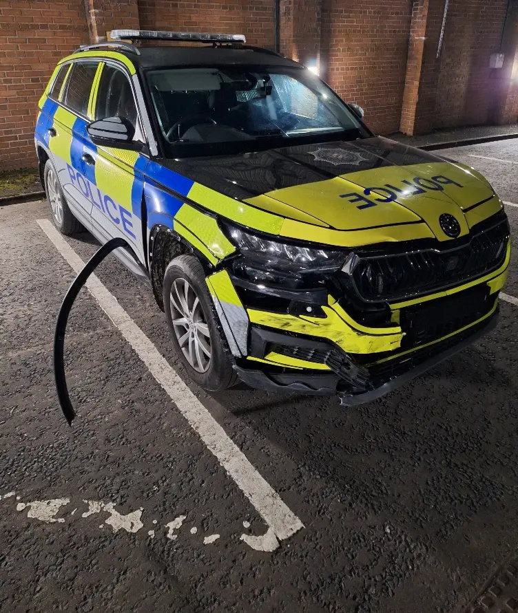 Police officers injured as suspect rams vehicle in Derry/Londonderry