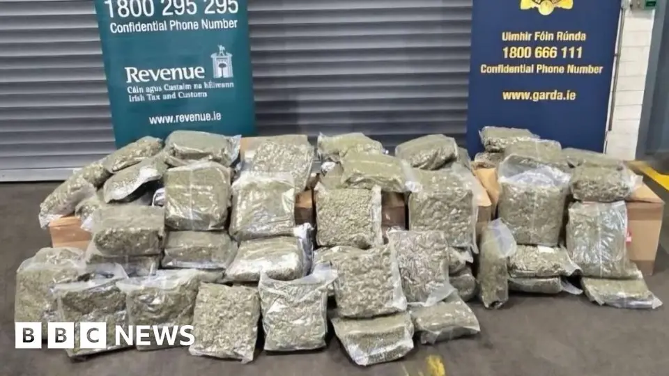 119kg Cannabis and Imitation Guns Seized in Dundalk and Newtownabbey Cross-Border Operation