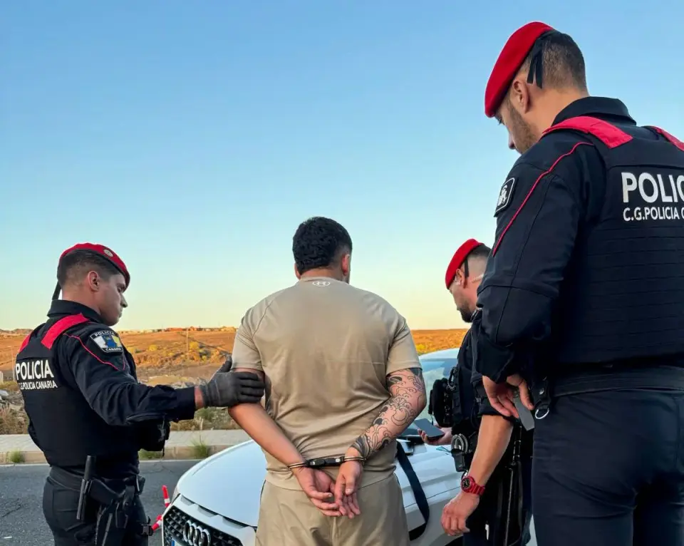 Man arrested in Gran Canaria with divided cocaine during traffic stop