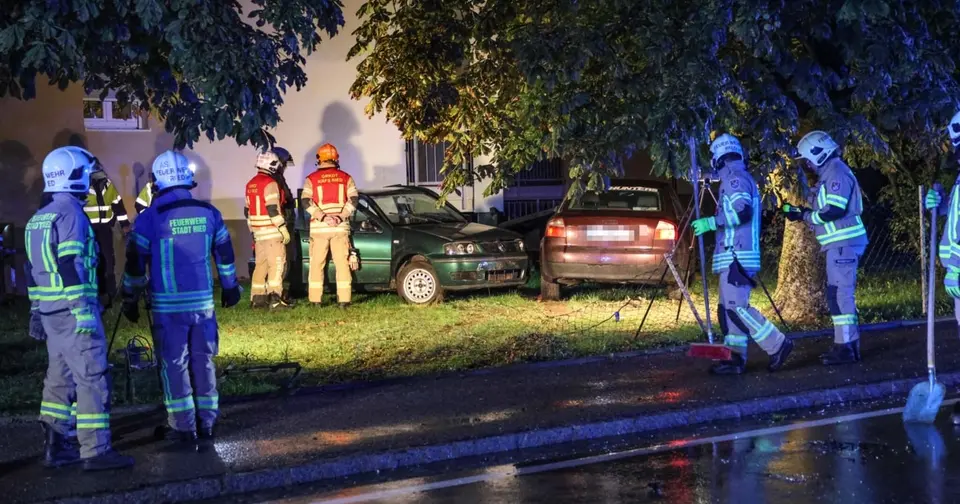 15-year-old flees from police in Ried and causes serious accident