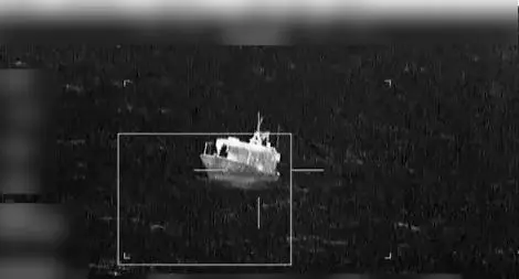 Navă de trafic de droguri interceptată și scufundată de SUA și Ecuador în Pacific