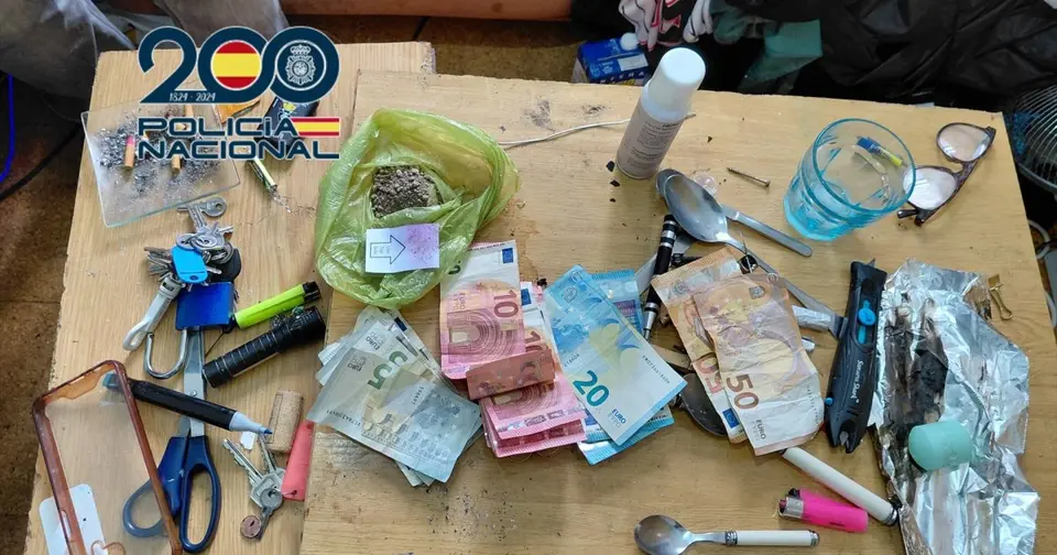Drug laboratory dismantled in Vigo: one detained in provisional prison