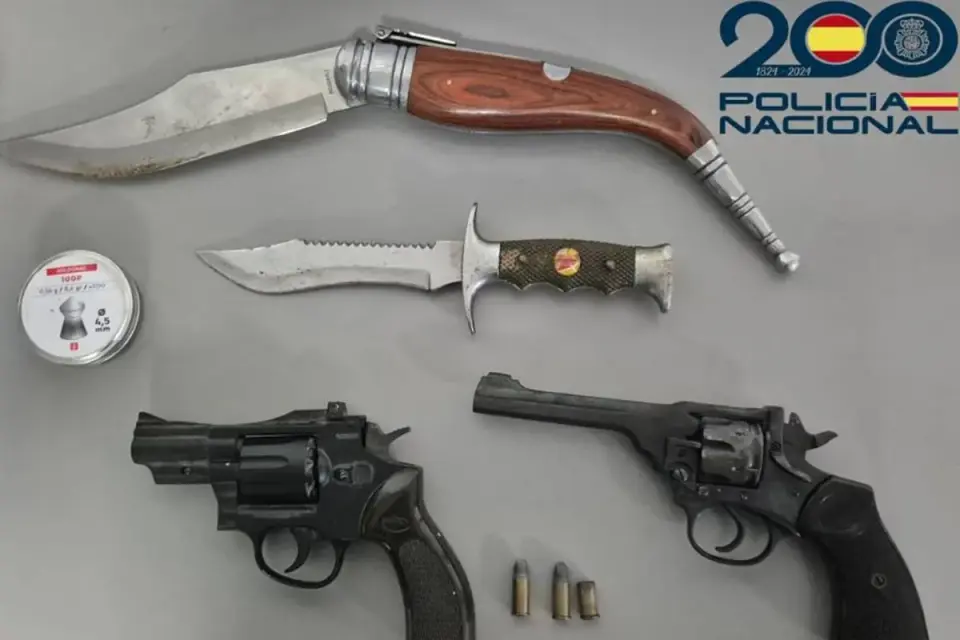 Man detained in Palma with .38 calibre revolver after threatening to kill someone