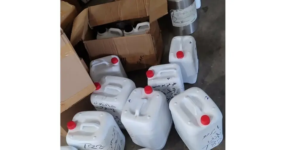 Large shipment of counterfeit perfumes seized at border near Lesovo