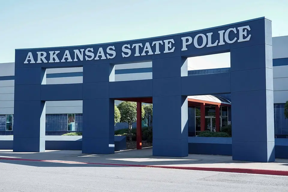Arkansas trooper caught on dashcam punching passenger after 140mph chase in Blytheville