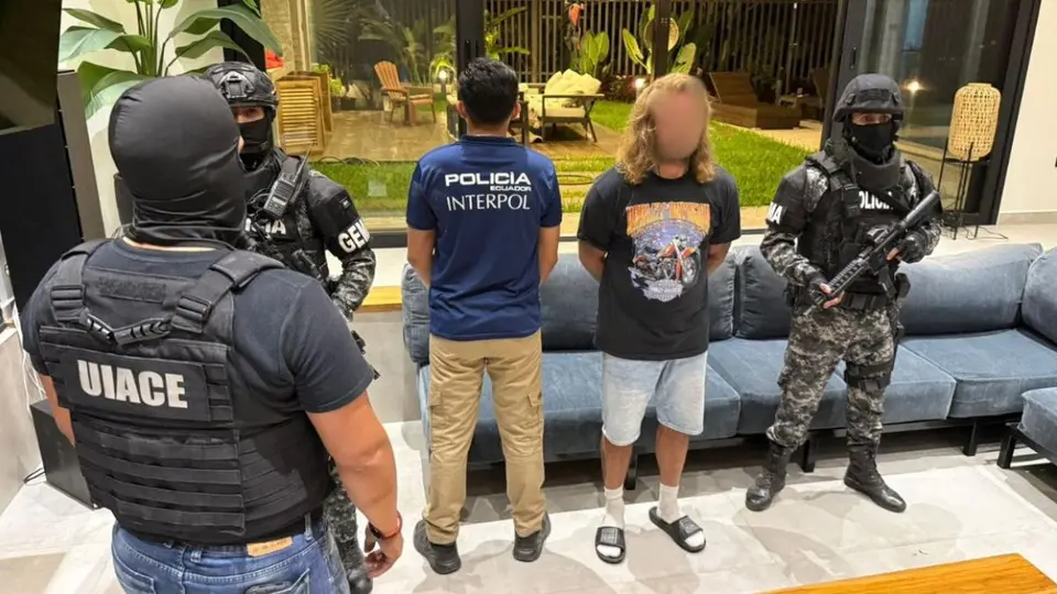 Polish national with Interpol red alert detained in Santa Elena on suspicion of criminal links