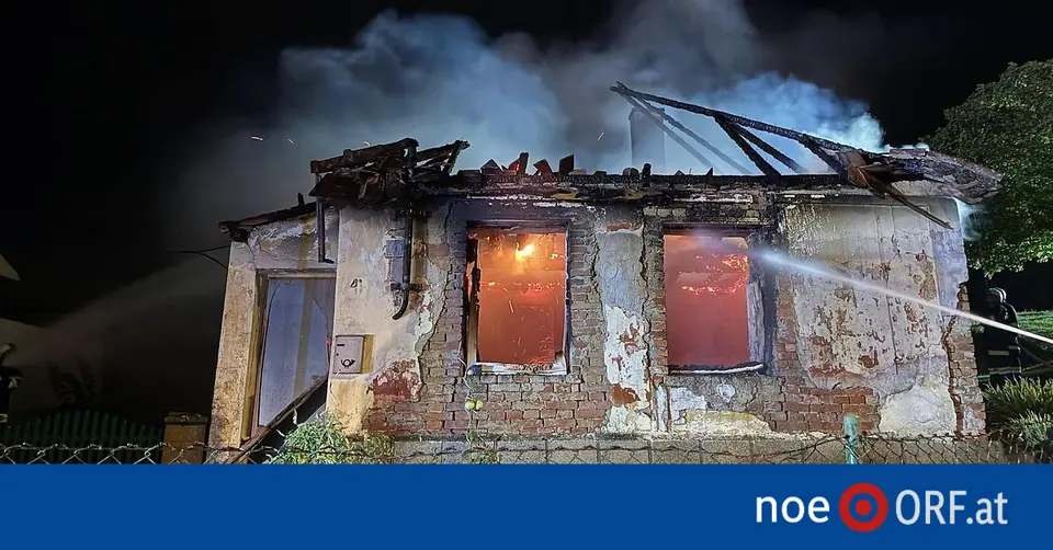 Arson in Altenmarkt: Drunken Latvian man set house alight and called police himself
