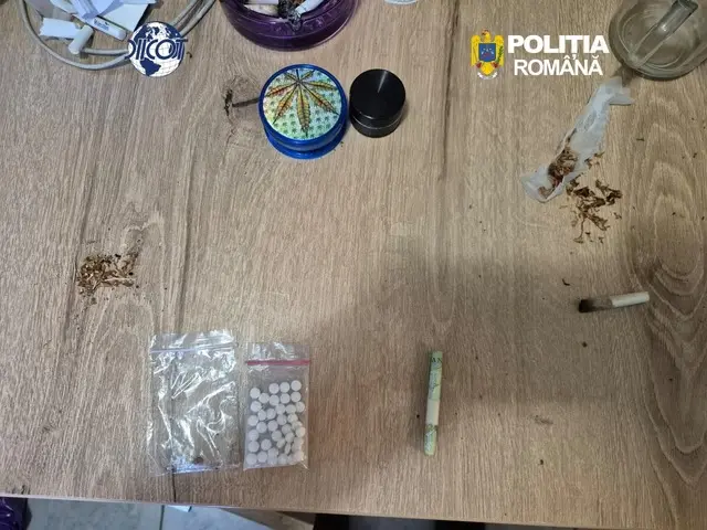 Rețea de trafic de droguri destructurată în Bistrița-Năsăud: cinci reținuți, 75.000 de lei confiscați