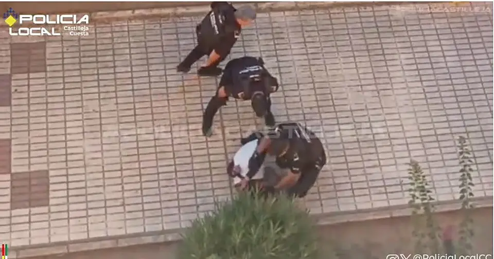 Detenido en Castilleja tras atracar con cuchillo una gasolinera en Bormujos