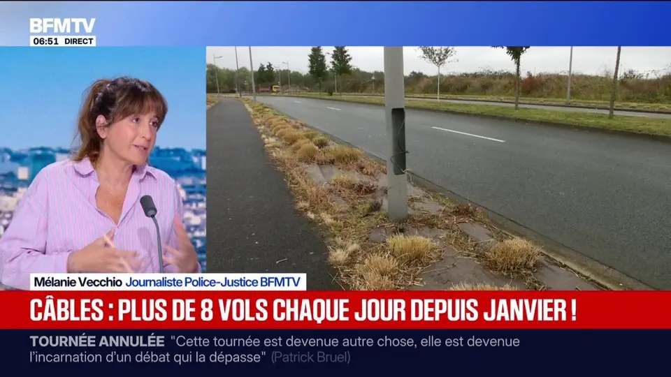 Vol de câbles à La Roche-sur-Yon : douze quartiers sans éclairage public