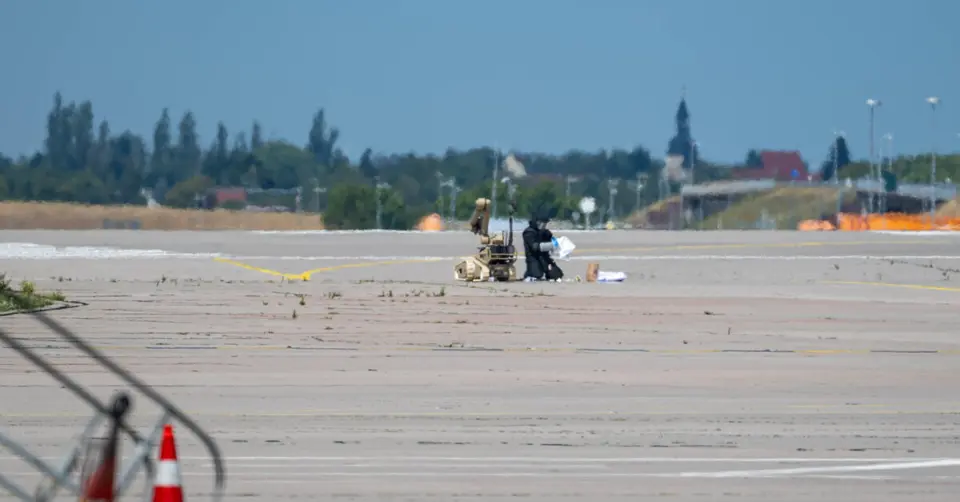 Two Russian suspects in Leipzig drone attack: one with links to Lithuania