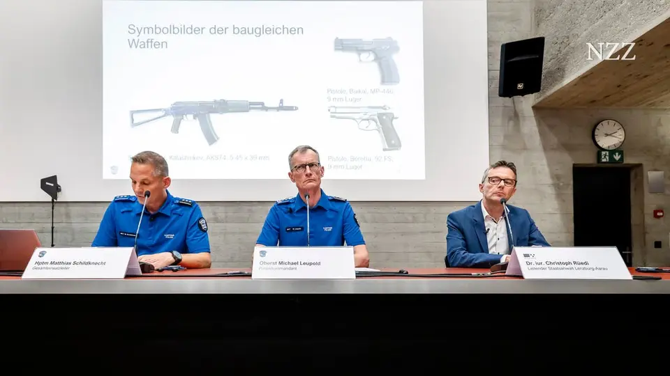 Schütze von Aarau: Polizei stuft Tat als Amoklauf ein, Motiv weiter unklar