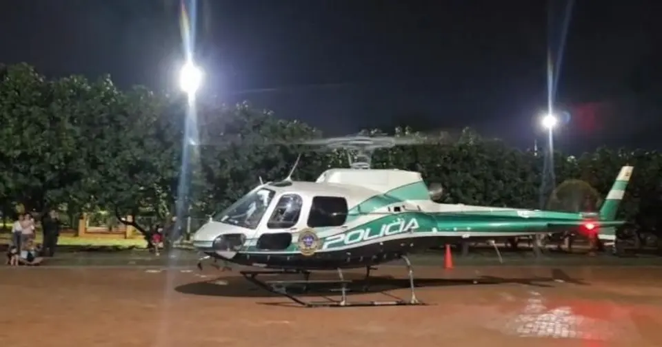 Plan Alto Impacto en Santa Cruz: 60 vehículos y helicópteros desplegados por la Policía