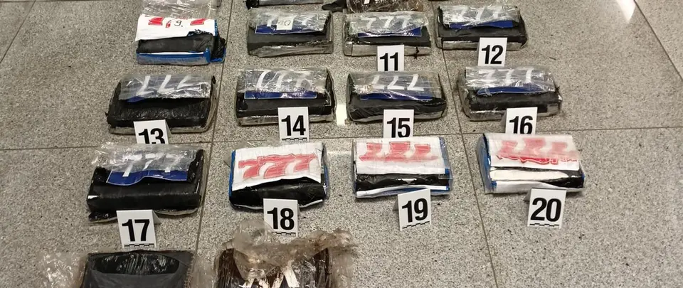 Warsaw customs officers intercept 25 kg of cocaine worth over 5 million zlotys
