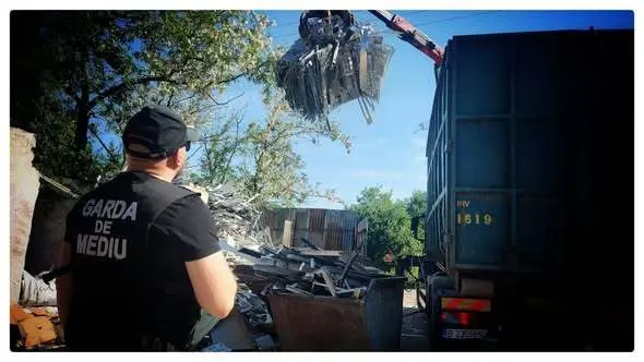 Operation JUPITER: Four people investigated for illegal vehicle dismantling in Buzău